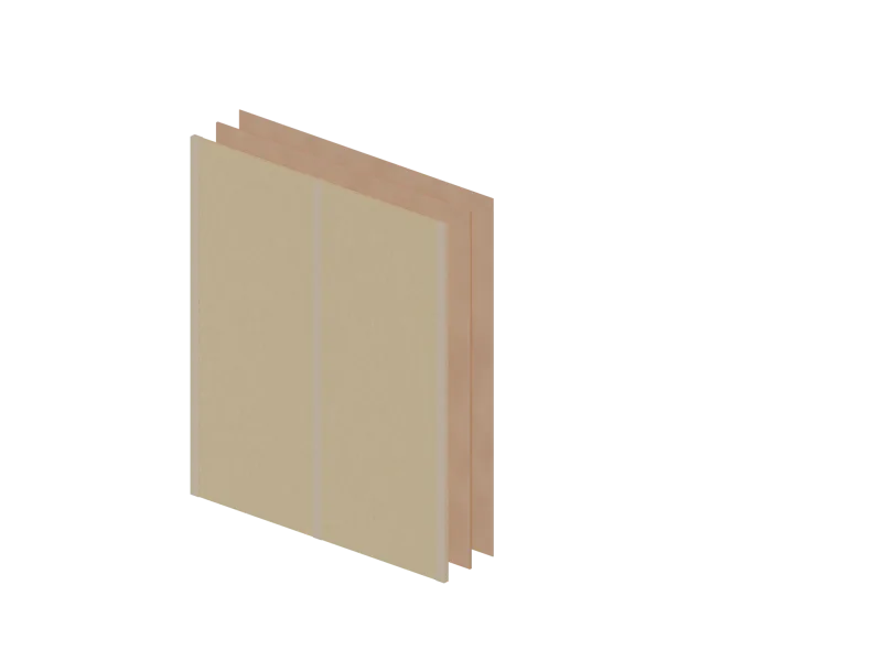 Schichtaufbau Deckenbeplankung