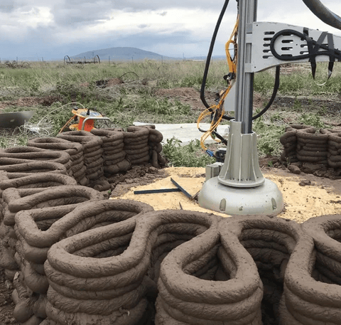 Mud Frontiers — 3D-gedruckte Adobe-Strukturen