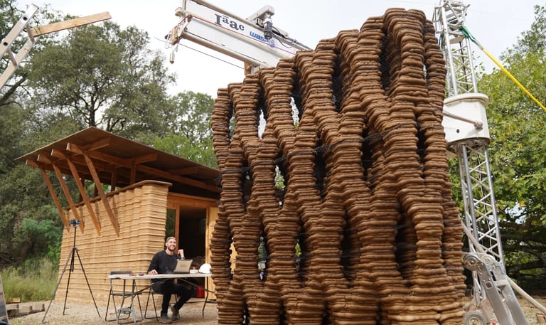 TOVA — Spaniens erstes 3D-gedrucktes Erdgebäude
