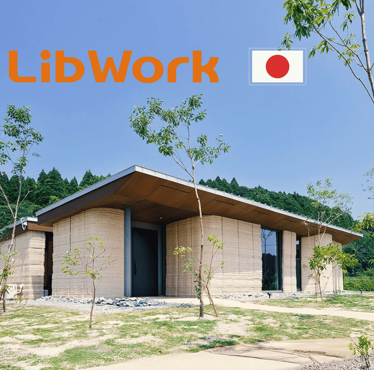 Lib Work — 3D-gedrucktes Erdhaus