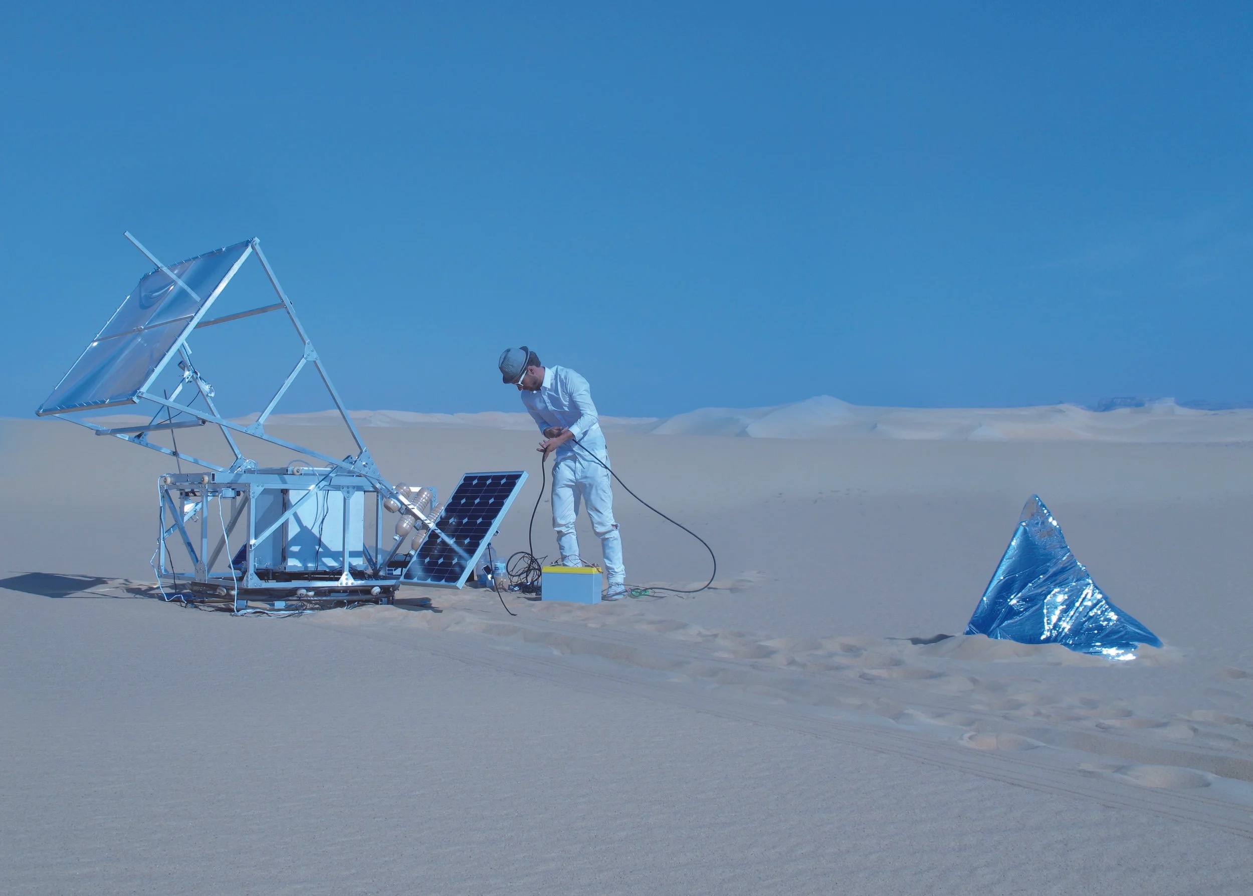 Solar Sinter — 3D-Druck mit Sonne und Sand