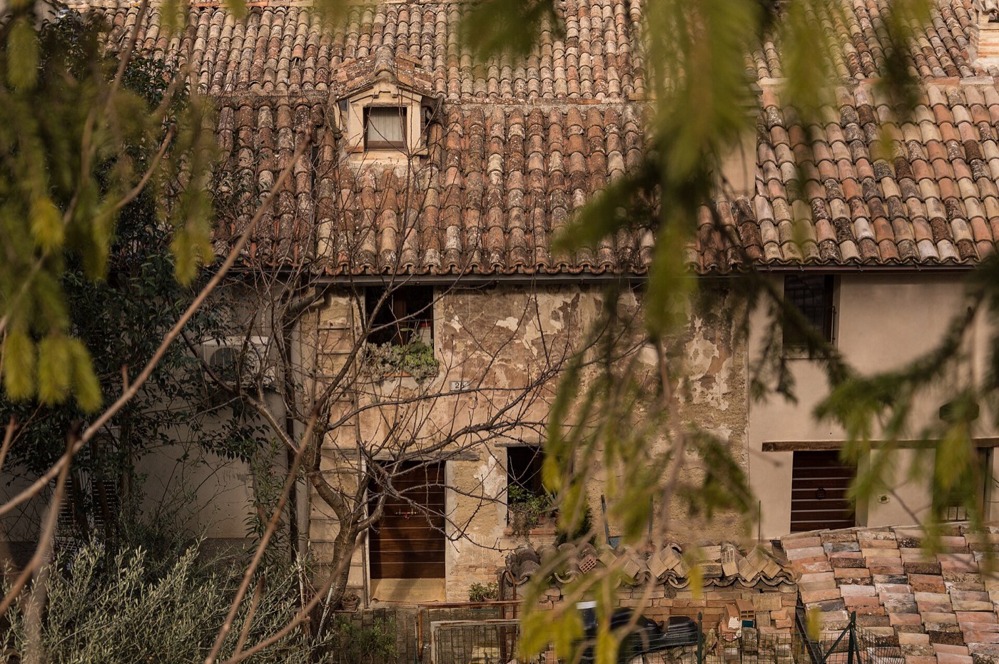 Ecomuseo delle Case di Terra in Villa Ficana (Macerata, Marken) — Lehmbauten aus der Massone-/Pisé-Tradition Zentralitaliens