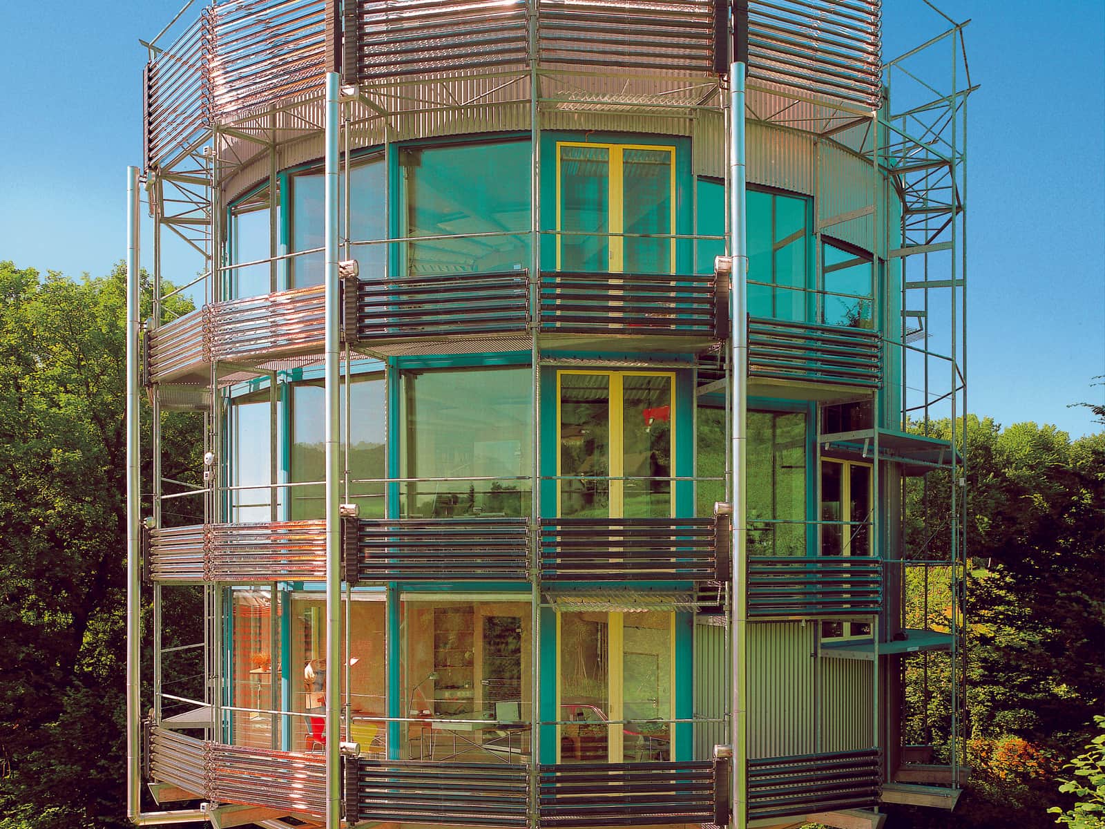 Sonnenhaus mit integriertem Wintergarten